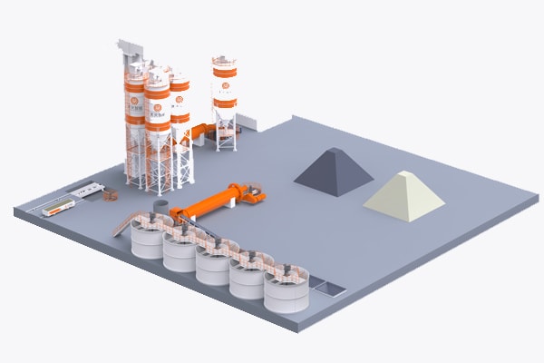 Raw Material Processing Section