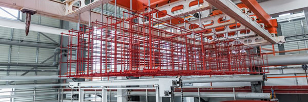 Automatic Steel Mesh Fabricating & Circulation Section