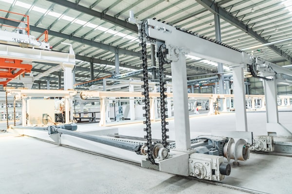 Automatic Steel Mesh Fabricating & Circulation Section