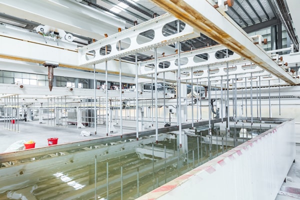 Automatic Steel Mesh Fabricating & Circulation Section