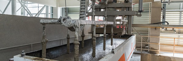 Batching & Pre-curing Section