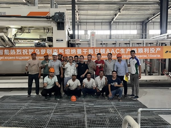Megaton AAC Factory Completed in Uzbekistan