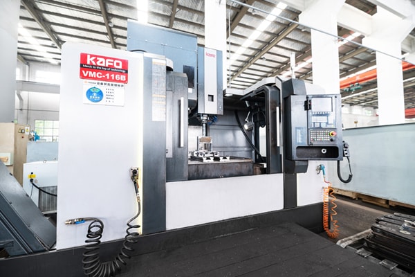 Vertical CNC machining center