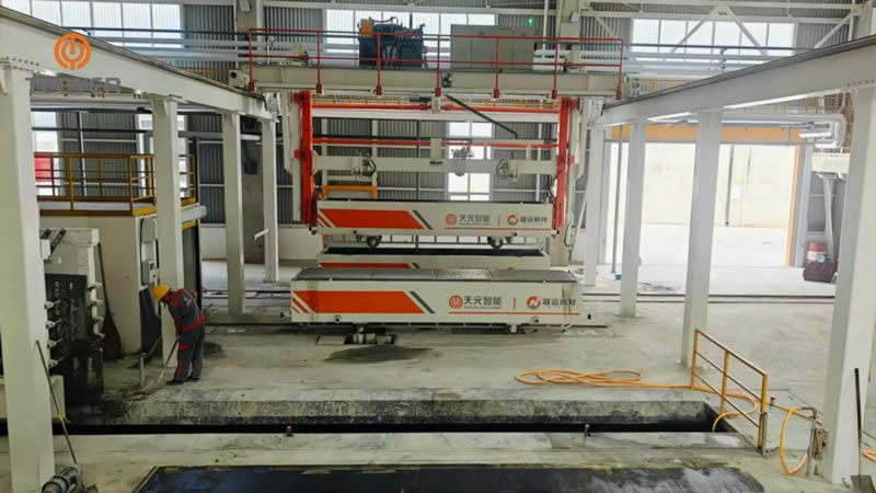 The Teeyer Shaanxi NITYA 300,000 m³ AAC Production Line is now officially in operation.